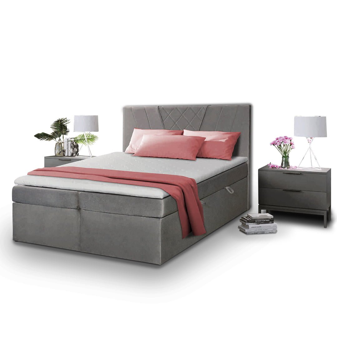 BOXSPRING BEDROOM A STORAGE MASTER BED OnezProduct